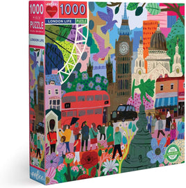 eeBoo London Life 1000 Piece Jigsaw Puzzle