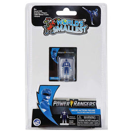 World's Smallest Power Rangers Blue Ranger Micro Action Figure