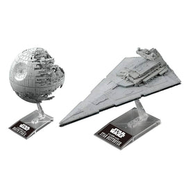 Bandai Star Wars Death Star II And Star Destroyer Model Kit