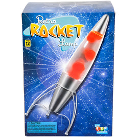 Toy Network Retro Rocket Lava Lamp