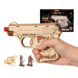 Robotime Rokr Justice Guard Mini Gun Building Set