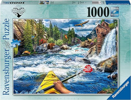 Ravensburger White Water Kayaking 1000 Piece Jigsaw Puzzle