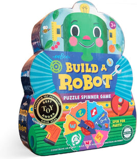 eeBoo Build A Robot Puzzle Spinner Game