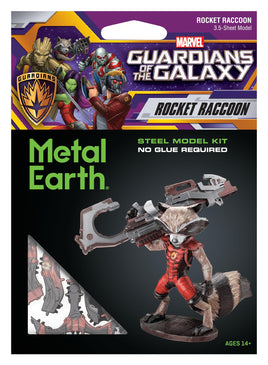 Metal Earth Guardians Of The Galaxy Rocket Raccoon Metal Model Kit