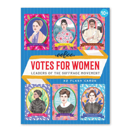 eeBoo Votes For Women Flash Cards
