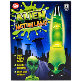 Toy Network Invasion Of The Alien Motion 13 Inch Lava Lamp