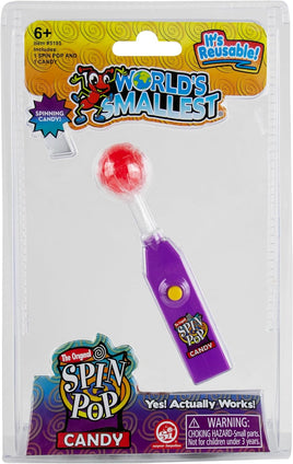 Super Impulse World's Smallest Spin Pop Candy Assortment