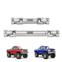 INJORA Stainless Steel Drive Shafts for 1/18 RC Crawler TRX4M High Trail K10 F150 INJ4M-72SR
