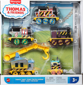 Fisher-Price Thomas And Friends Construction 5 Piece Train Set