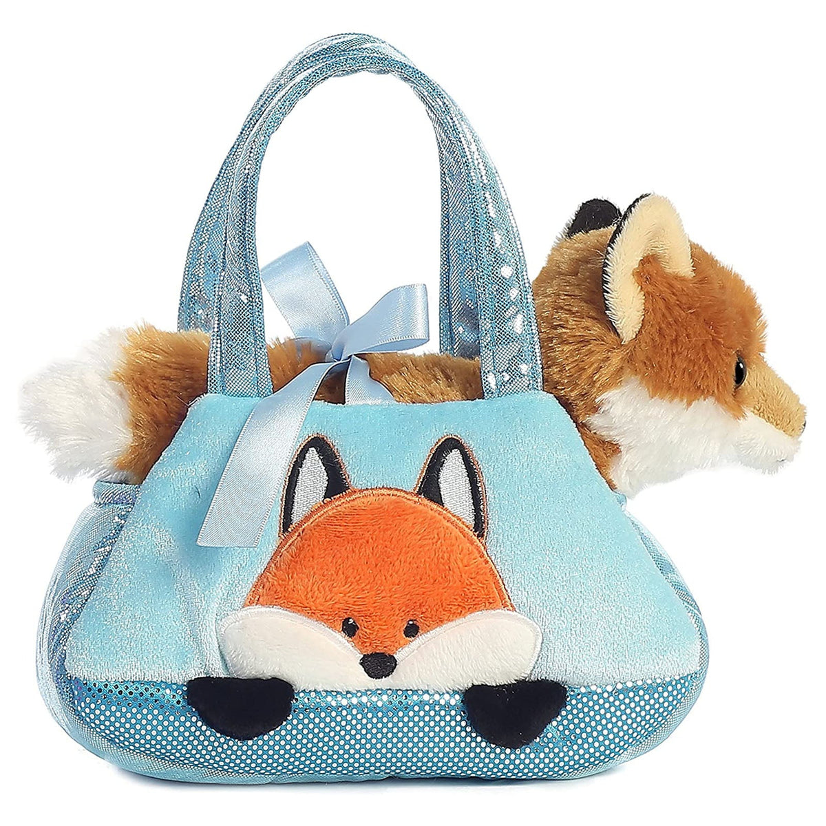 Aurora Peek-A-Boo Fox 7 Inch Plush Figure| Eugene Toy & Hobby