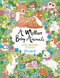 A Million Baby Animals Coloring Book