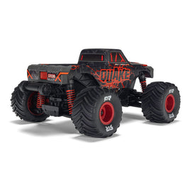 1/16 Quake Grom 4X4 RTR Brushed Monster Truck RED (Smart USB) ARA2137T1