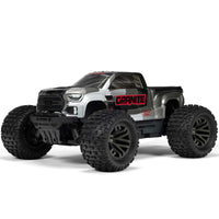 1/10 GRANITE 4X4 223S BLX BRUSHLESS MONSTER TRUCK RTR WITH DSC, GUN METAL ARA4302