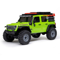 Axial 1/30 SCX30 Jeep Wrangler JLU 4X4 RTR Brushed Rock Crawler (Battery & Charger Included), Green AXI2261