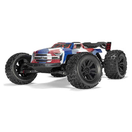 Arrma 1/8 KRATON 4X4 6S BLX BRUSHLESS V6 SPEED TRUCK RTR (Blue/Red) ARA8608V6T4