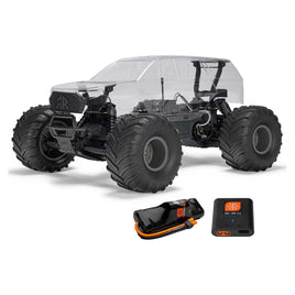 Arrma 1/10 GORGON 2WD RTA Kit Brushed Monster Truck (Battery & Charger Included), Clear ARA3230SKT2