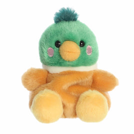 Aurora Palm Pals Puddles Mallard Duck 5 Inch Plush Figure