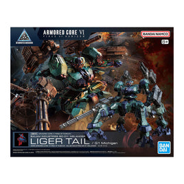 Bandai Armored Core VI Fires of Rubicon Balam Industries BD 011 Liger Tail 30 MM Model Kit