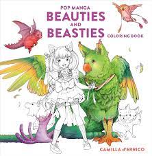 Beauties And Besties POP Manga Coloring Book