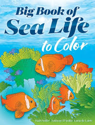 Big Book Of Sea Life To Color Book