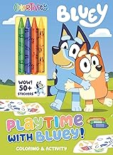 Bluey Colortivity Playtime With Bluey Coloring And Activity Book