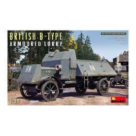 British B Type Armoured Lorry Model Kit