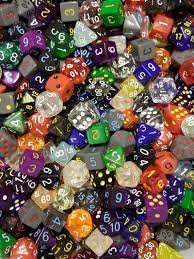 Bulk Dice D6 D12 D20 Assorted Chessex