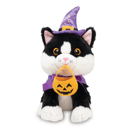 Cuddle Barn Trick Or Treat Tammy Cat 10 Inch Plush Figure