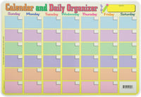 Calendar & Chores Chart Placemat