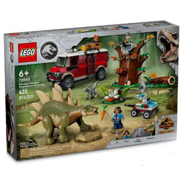 LEGO Jurassic World Chaos Theory Dinosaur Missions Stegosaurus Discovery Building Set 76965