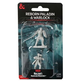 WizKids Dungeons And Dragons Nolzur's Reborn Paladin And Warlock Miniature Figures