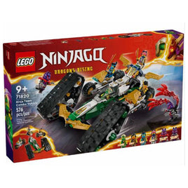 LEGO Ninjago Dragons Rising Ninja Team Combo Vehicle Building Set 71820