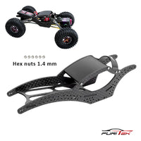 FURITEK Scythe V2 Carbon Fiber Frame Kit For SCX24 Crawlers