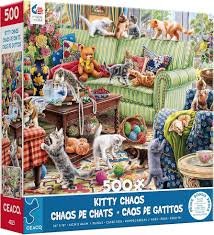 Ceaco Kitty Chaos 300 Piece Puzzle