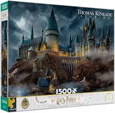 Ceaco Thomas Kinkade Studios Harry Potter Hogwarts Castle 1500 Piece Puzzle