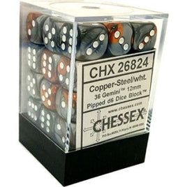 Chessex 12mm D6 Set Dice 36 Count CHX26824