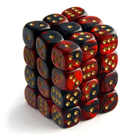 Chessex 12mm D6 Set Dice 36 Count CHX26833