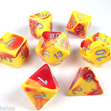 Chessex 7 Set Dice CHX26450
