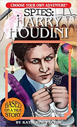 Choose Your Own Adventure Spies Harry Houdini Book Graphic Novel