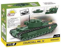 Cobi Toys Historical Collection WWII Churchill MK IV Building Set