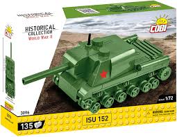 Cobi Toys Historical Collection WWII ISU 152 Tank Building Set