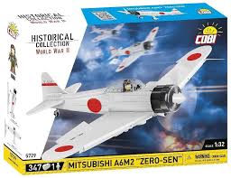 Cobi Toys Historical Collection WWII Mitsubishi A6M2 Zero Building Set
