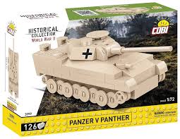 Cobi Toys Historical Collection WWII Panzer V Panther Tank Building Set