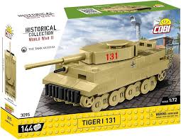 Cobi Toys Historical Collection WWII Tiger 131 Tank Building Set