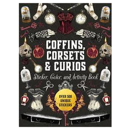Coffins Corsets And Curios Sticker Color Activity Book