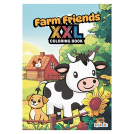 Nova Toys Farm Friends XXL Coloring Book