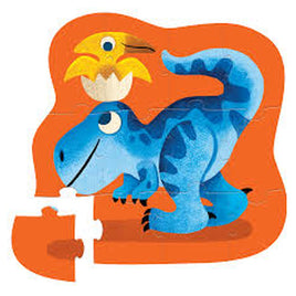 Crocodile Creek Dino Friends 12 Piece Shaped Jigsaw Puzzle