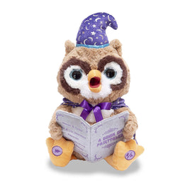 Cuddle Barn Octavius The Storytelling Owl 12 Inch Plush With Sound