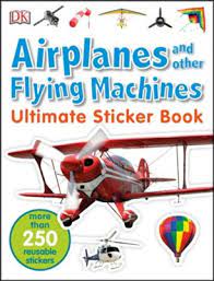 DK Ultimate Airplane Flying Machines Sticker Book