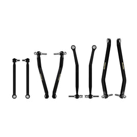 INJORA Black Brass High Clearance Chassis Links for 1/30 SCX30 INJSCX30-02BB